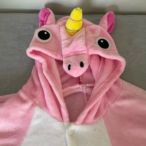 Pink Unicorn onesie L